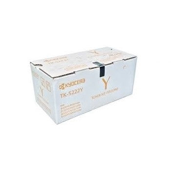 Kyocera TK-5222Y 1T02R9AUS1 OEM Toner Cartridge, 1.2K Pages, Yellow