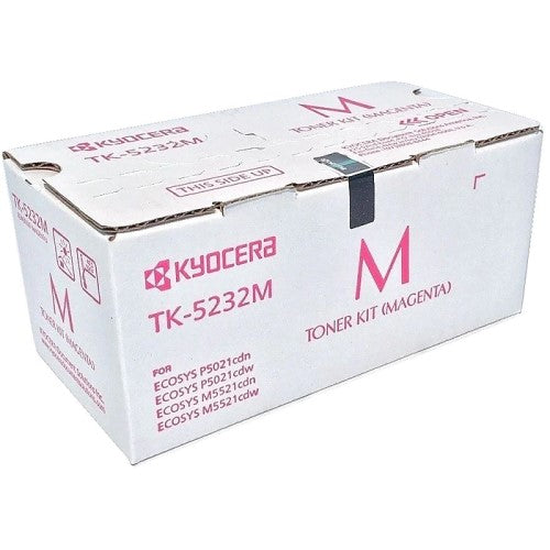 Kyocera TK-5232M OEM HY Toner Cartridge, 2200 pages, Magenta