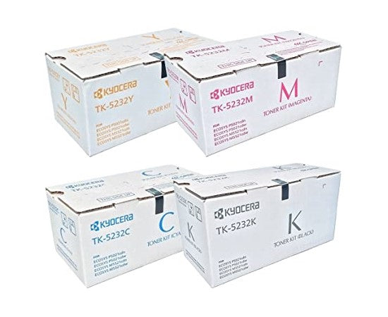Copystar TK-5232 OEM HY Toner Set, B/C/M/Y