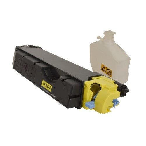 Compatible for TK-5272Y 1T02TVAUS0 Toner Cartridge, 6k pages, Yellow