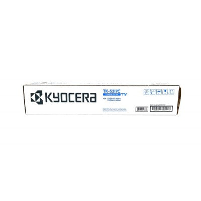 Kyocera TK-5317C / TK-5319C 1T02WHCUS0 OEM Toner Cartridge, 18K Pages, Cyan