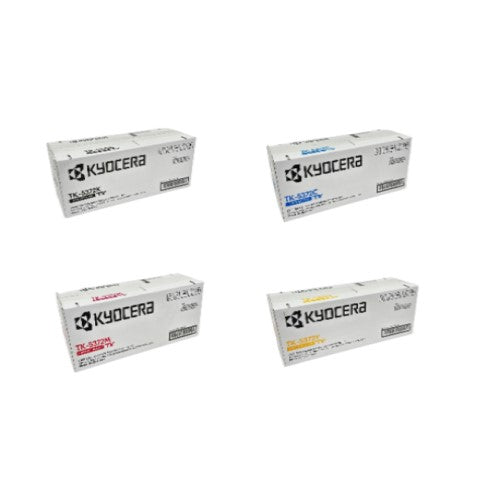Kyocera TK-5372 OEM Toner Set, B/C/M/Y