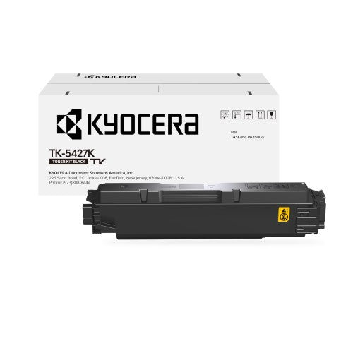 Kyocera TK-5427K 1T02Z20US0 OEM Toner Cartridge, 20K Pages, Black