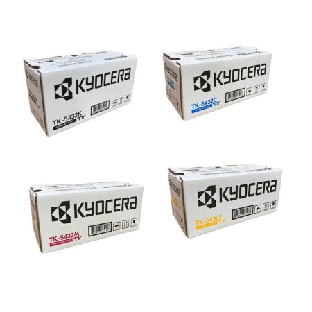Kyocera TK-5432 OEM Toner Set, B/C/M/Y