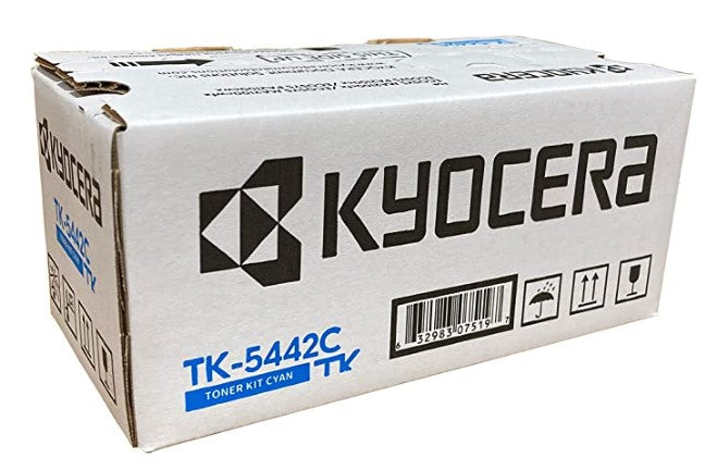 Kyocera TK-5442C 1T0C0ACUS0 OEM HY Toner Cartridge, 2.4K Pages, Cyan