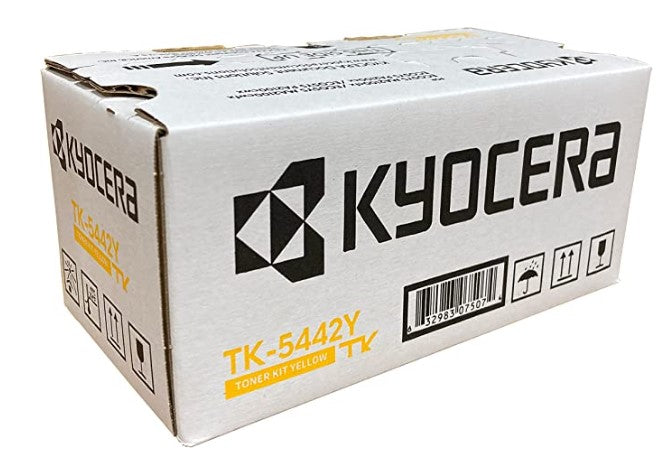 Kyocera TK-5442Y 1T0C0AAUS0 OEM HY Toner Cartridge, 2.4K Pages, Yellow