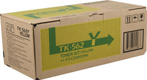 Kyocera  TK-562Y OEM Toner Cartridge, 10K pages, Yellow