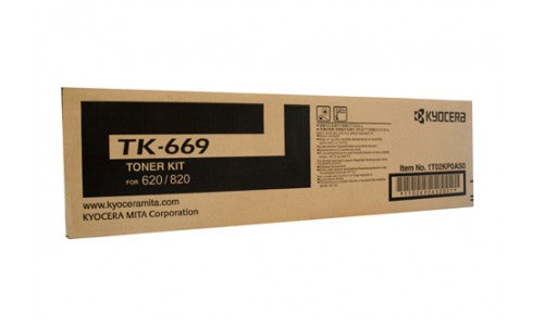 Copystar TK669 TK667 OEM Toner Cartridge, 55K pages, Black