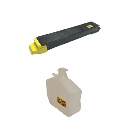 Compatible for TK-8117Y 1T02P3AUS0 Toner Cartridge, 6k pages, Yellow