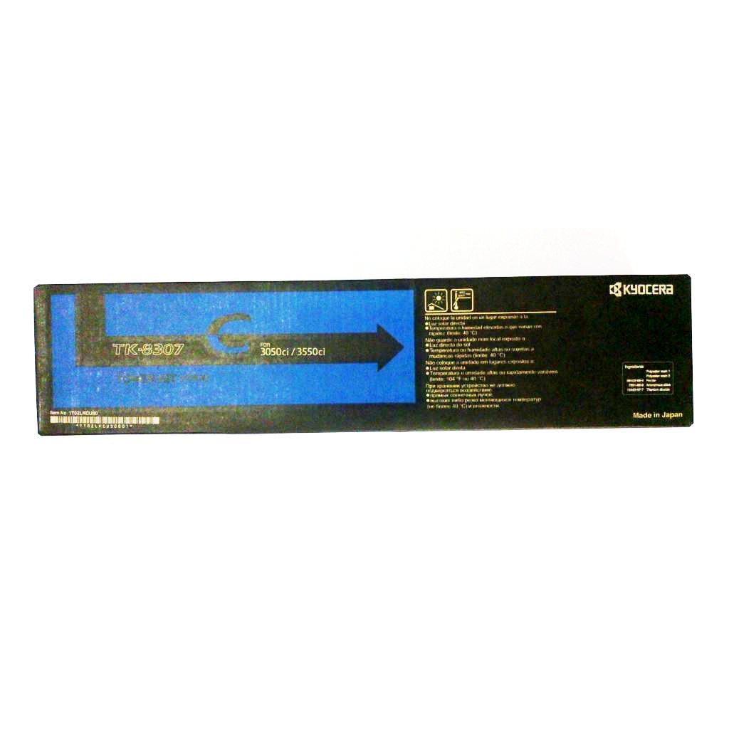 Copystar TK-8309C / TK8307C OEM Toner Cartridge, 15K pages, Cyan