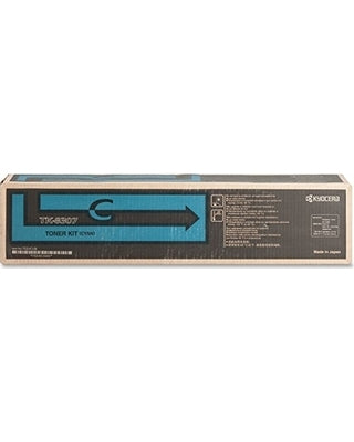 Kyocera  TK-8307C OEM Toner Cartridge, 15K pages, Cyan