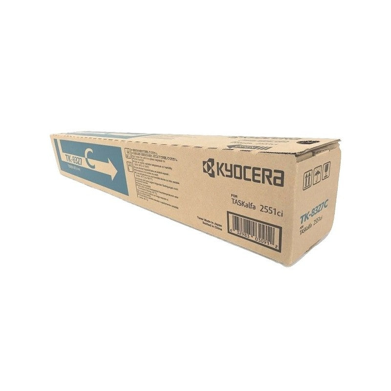 Copystar 1T02NPCCS0 TK-8329C / TK-8327C OEM Toner, 12K pages, Cyan