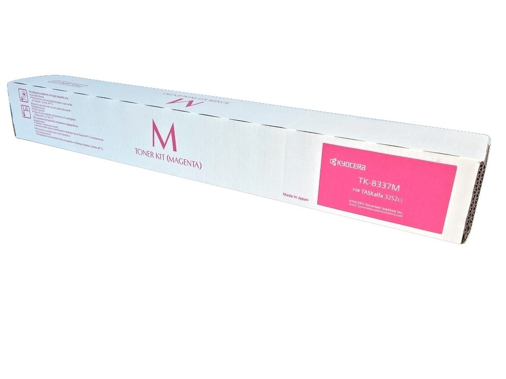 Kyocera 1T02RLBUS0 TK-8337M / TK-8339M OEM Toner Cartridge, 15K pages, Magenta