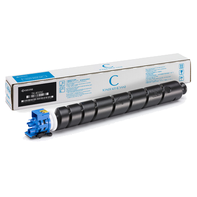 Copystar 1T02RLCCS0 TK-8339C / TK-8337C OEM Toner Cartridge, 15K pages, Cyan