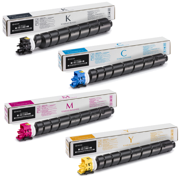 Copystar TK-8339 / TK8337VP OEM Toner Set, B/C/M/Y