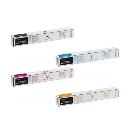 Kyocera TK-8517 / TK-8519 OEM Toner Set, B/C/M/Y