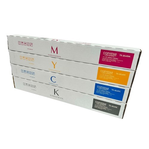 Kycoera TK-8547 OEM Toner Set, B/C/M/Y