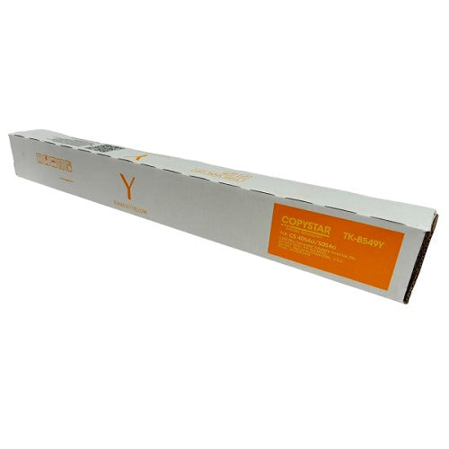 Kyocera TK-8547Y 1T02YMAUS0 OEM Toner Cartridge, Yellow