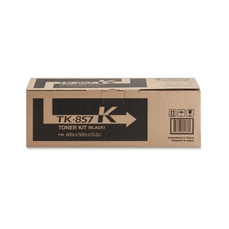 Kyocera TK-857K / TK-859K OEM Toner Cartridge, 25K Pages, Black