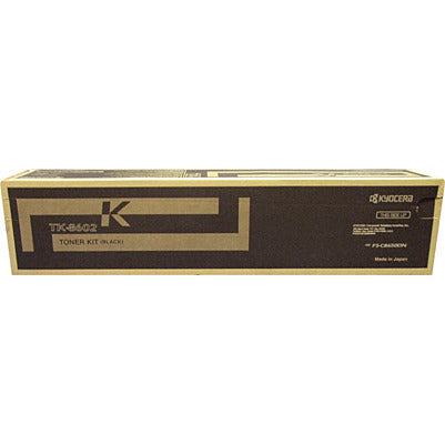 Kyocera 1T02MN0USO TK-8602K OEM Toner Cartridge, 30K pages, Black