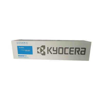 Kyocera TK-8737C / TK-8739C 1T02NHCUS0 OEM Toner Cartridge, 30K Pages, Cyan