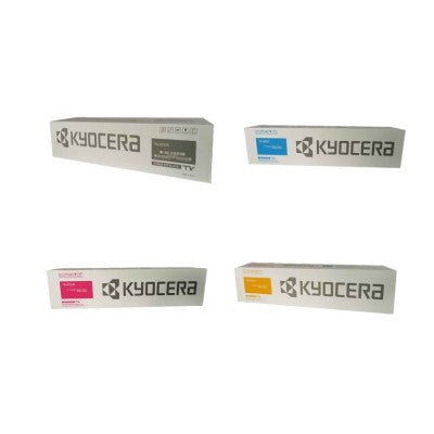 Kyocera TK-8737 / TK-8739 OEM Toner Set, B/C/M/Y