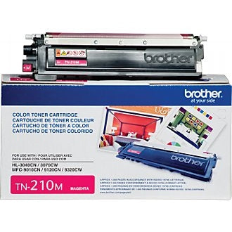 Brother TN-210M OEM Toner Cartridge, 1400 pages, Magenta