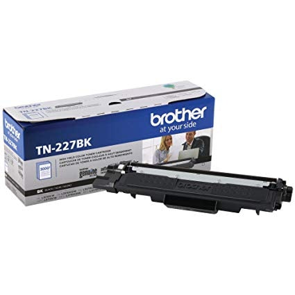 Brother TN-227BK HY OEM Toner Cartridge, 3000 Pages, Black