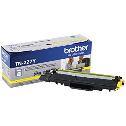 Brother TN-227Y HY OEM Toner Cartridge, 2300 Pages, Yellow