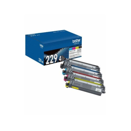 Brother TN-229 4PK OEM Toner Set, B/C/M/Y