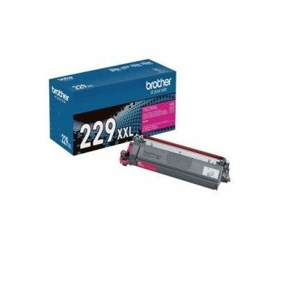 Brother TN-229XXLM Super HY OEM Toner Cartridge, 4K Pages, Magenta
