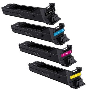 Konica Minolta TN313 OEM Toner Set, B/C/M/Y