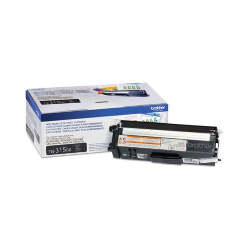 Brother TN-315BK OEM HY Toner Cartridge, 6K pages, Black