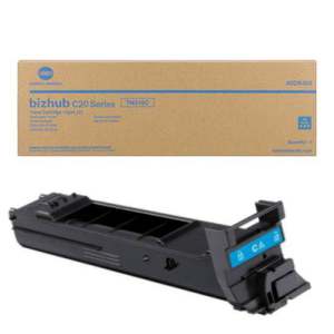 Konica Minolta A0DK433 TN318C OEM Toner Cartridge, 8K pages, Cyan