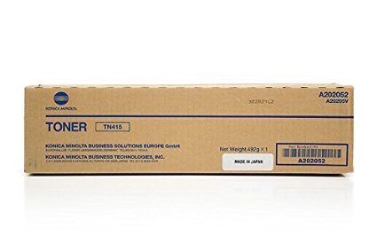 Konica Minolta A202032 TN415 OEM Toner Cartridge, 25K pages, Black