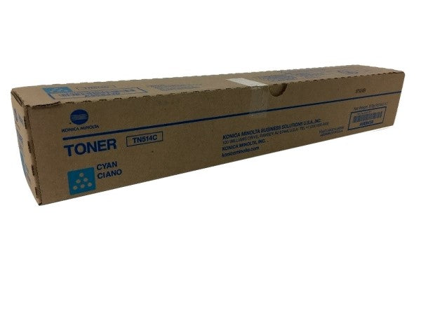 Konica Minolta A9E8430 TN514C OEM Toner Cartridge, 26K pages, Cyan