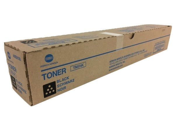 Konica Minolta A9E8130 TN514K OEM Toner Cartridge, 28K pages, Black