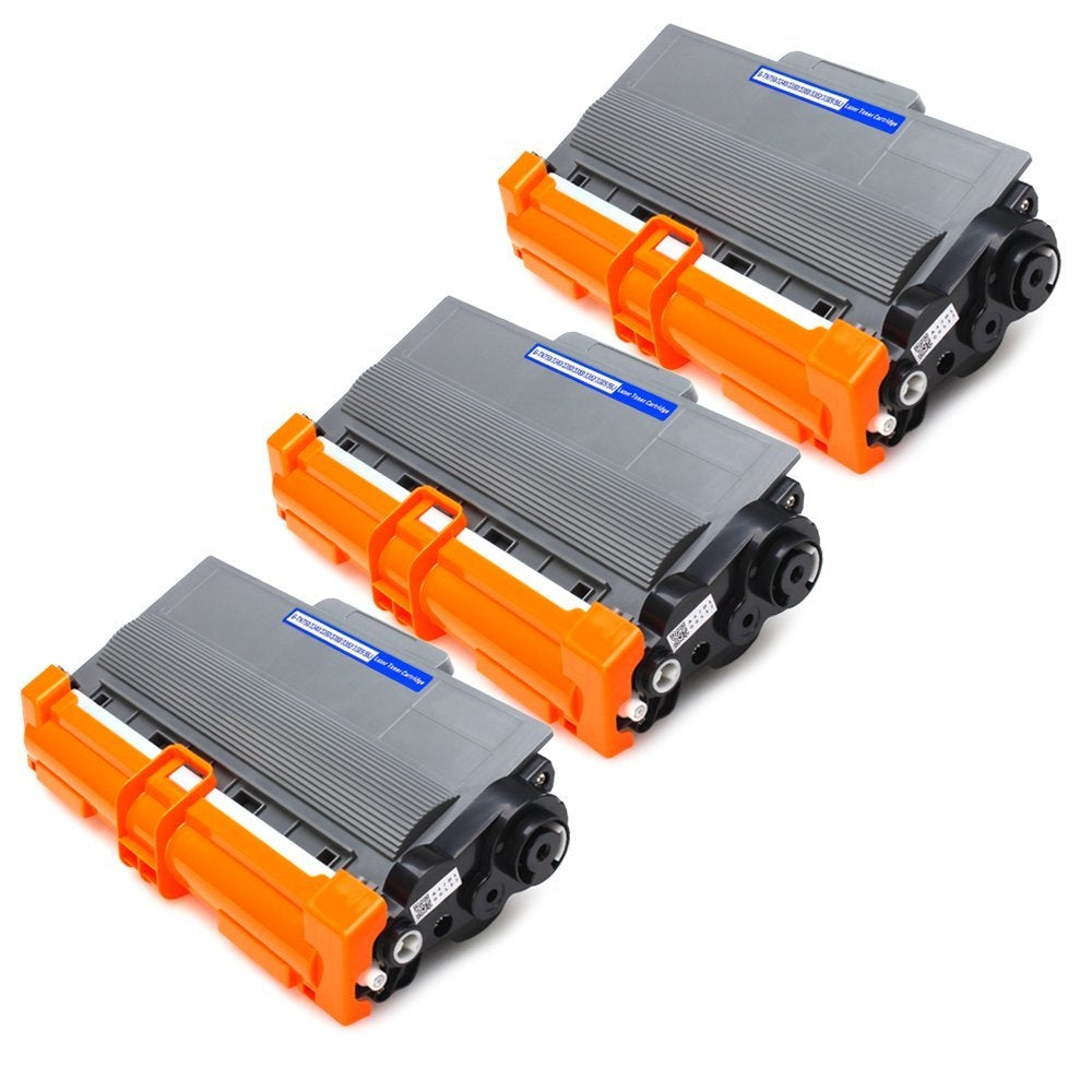 Compatible for TN750 HY Toner Cartridge, 8K Pages, Box of 3, Black