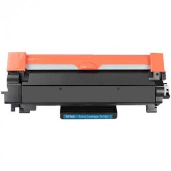 Compatible for TN-760 HY "With Chip" Toner Cartridge, 3K Pages, Black