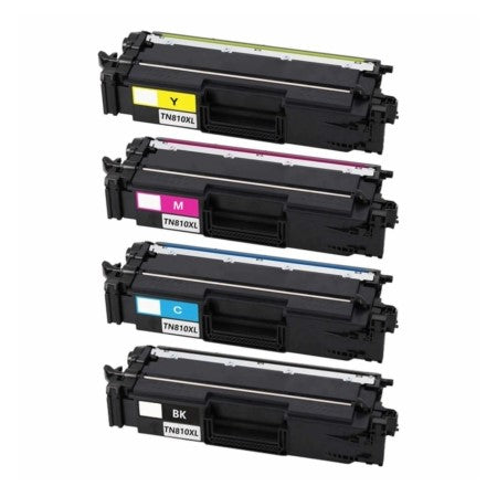 Compatible for TN-810XL HY Toner Set, B/C/M/Y