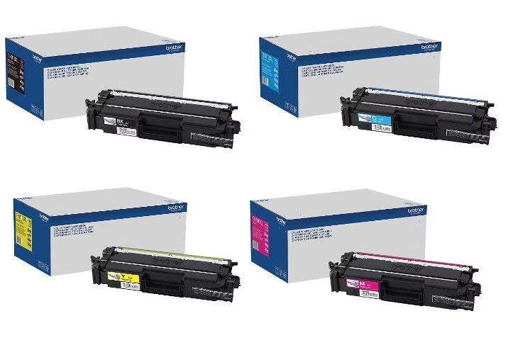 Brother TN-810XL OEM Toner Set, B/C/M/Y