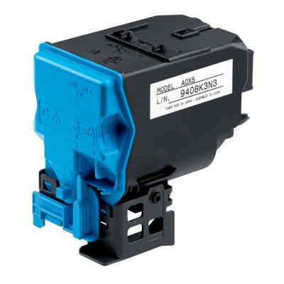 Konica Minolta A0X5434 TNP50C OEM Toner Cartridge, 6K pages, Cyan