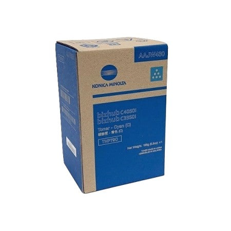 Konica Minolta AAJW430 TNP79C OEM Toner Cartridge, 9K Pages, Cyan