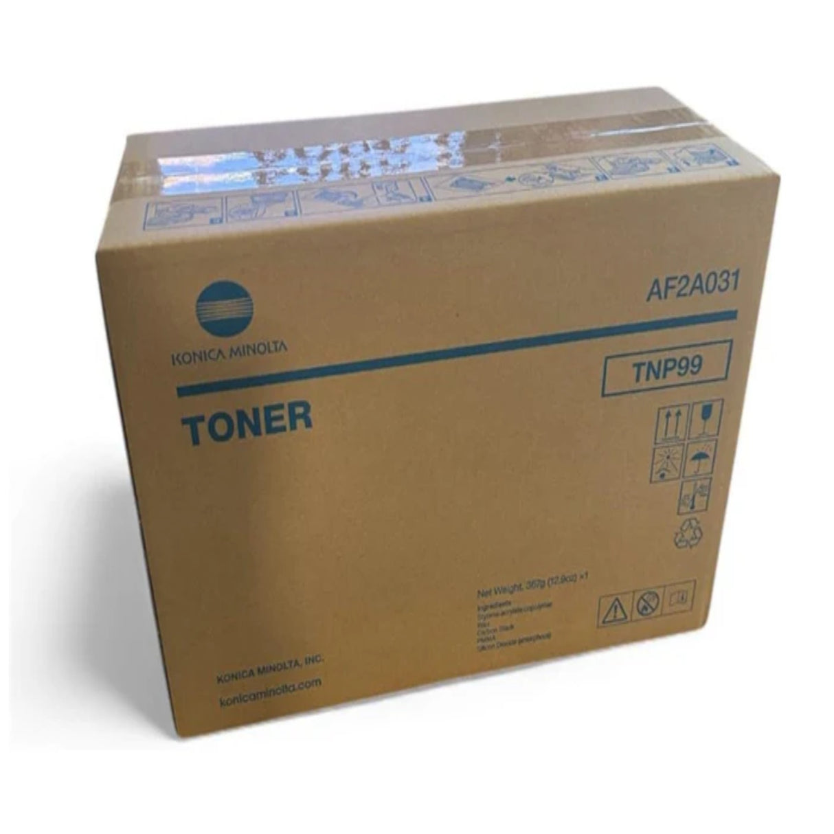 Konica Minolta TNP99 AF2A031 OEM Toner Cartridge, 18K Pages, Black