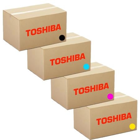 Toshiba T-FC556U OEM Toner Set, B/C/M/Y