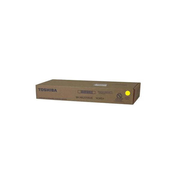 Toshiba T-FC210U-Y OEM Toner Cartridge, 33.6K Pages Yellow