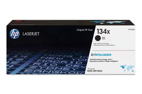 HP 134X W1340X OEM HY LaserJet Toner Cartridge, 2.4K Pages, Black