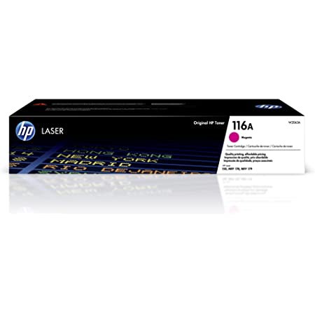 HP 116A W2063A Toner Cartridge, 700 Pages, Magenta