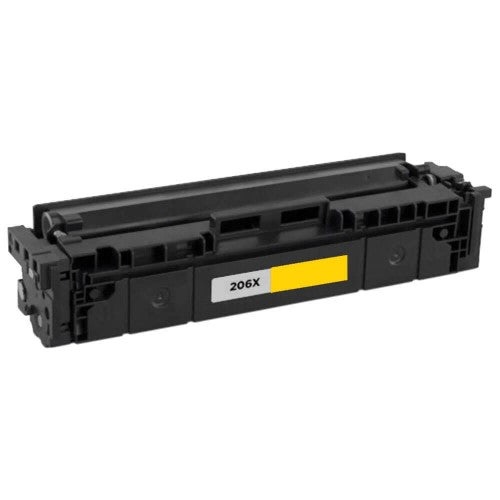Compatible for HP 206X W2112X HY Toner Cartridge, 2.45K Pages, Yellow