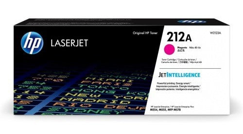 HP 212A W2123A OEM LaserJet Toner Cartridge, 4.5k pages, Magenta